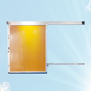 Puerta abatible comercial con doble bisagra Puerta de metal de acero inoxidable para almacenamiento de cámara frigorífica Fábrica de alimentos Restaurante <span class=keywords><strong>Cocina</strong></span> - Product Image 5