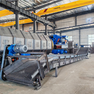 Belediye katı atık (<span class=keywords><strong>MSW</strong></span>) ve yaşlı atık işleme için entegre taşıma ve susuzlaştırma sistemi Mesh kemer zincirli konveyör - Product Image 1
