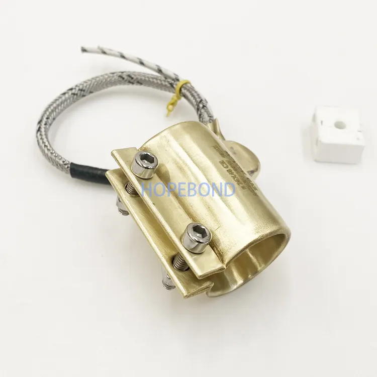 Industrial Heating Element Brass Nozzle Band Heater For Extruder