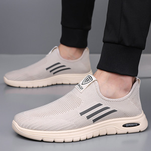 Zapatillas Deportivas de Verano para Hombre, Transpirables, Ligeras, con Punta Redonda, Suela de EVA, Color Sólido, Casuales - Product Image 2