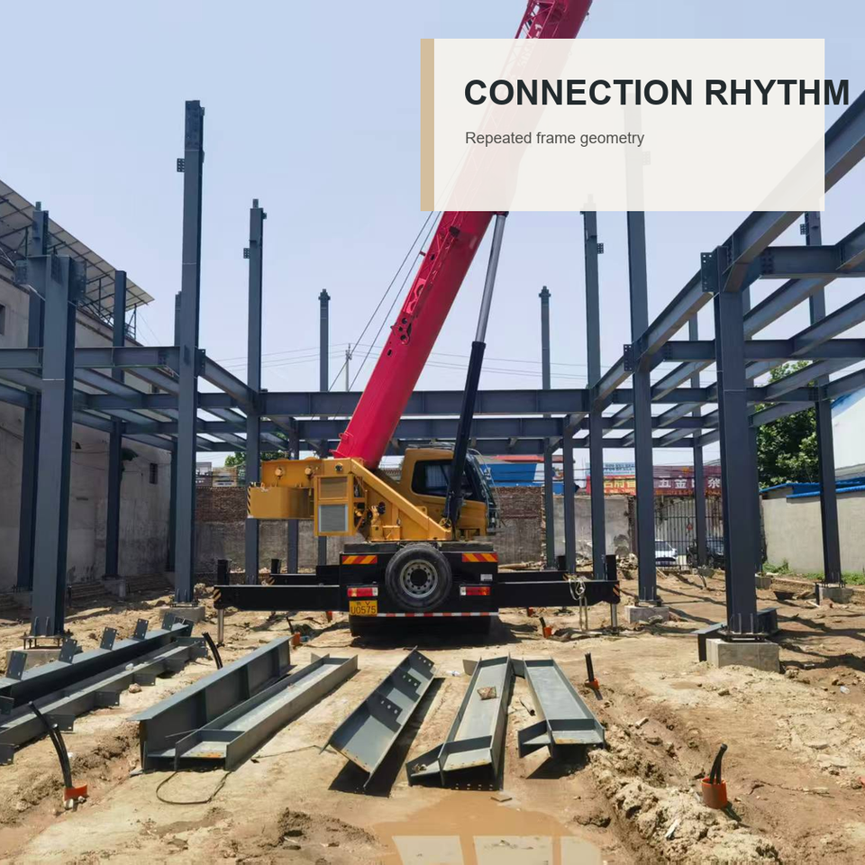 Panel Layout Factory Insulated Roof Wall Panel Option Custom Factory Steel Frame Building ...