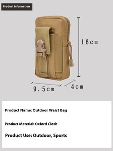 <span class=keywords><strong>2025</strong></span> người đàn ông của săn bắn ngoài trời Eo Túi chiến thuật Túi eo gói tiện ích eo vành đai túi - Product Image 5