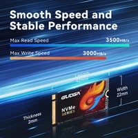 GUDGA kustom kecepatan cepat M.2 PCIe 3.0 SSD 128gb 256gb 512gb m.2 nvme 2242