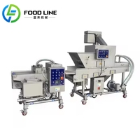 Machine automatique de panification et d'enrobage pour poulet, machine à sceller les sacs de snacks, de chips et de pain, machine à enrober les aliments, prix unitaire
