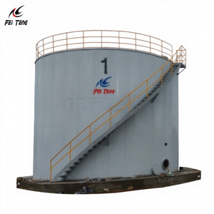 Tanque <span class=keywords><strong>de</strong></span> Almacenamiento Vertical <span class=keywords><strong>de</strong></span> Betún <span class=keywords><strong>de</strong></span> 500m3, Silo <span class=keywords><strong>de</strong></span> Asfalto <span class=keywords><strong>de</strong></span> Gran Capacidad, Acero al Carbono Q235B, Calentamiento con Aceite Térmico - Product Image 1