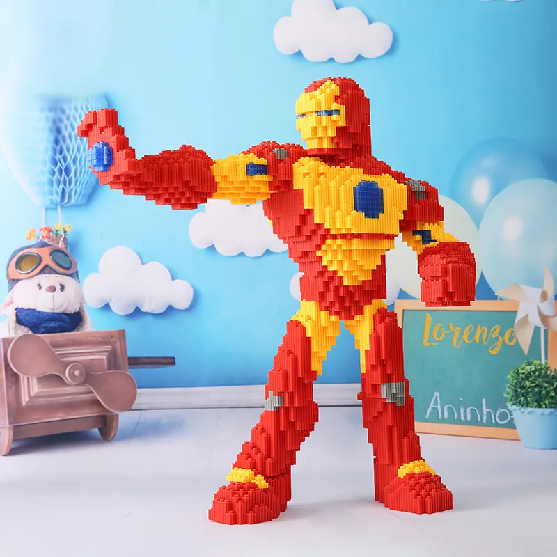 3D Cartoon Building Blocks Hot Sales Children's Toys role Building Blocks toys With High Quality