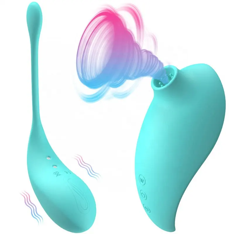 Klitoris Sauger Ei Sexspielzeug Vibratos für Frauen Saug zunge Vibrator Nippel Klitoris Stimulator Anal Plug für weibliche Abulte 18