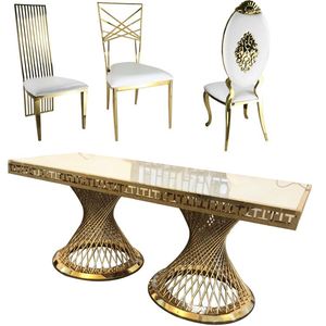 Prix bas Lucite Acrylique Luxe Salle À Manger Ensemble De Marbre Dîner Italien Café <span class=keywords><strong>Console</strong></span> De Luxe de Restaurant <span class=keywords><strong>Table</strong></span> À Manger Et Chaises - Product Image 4