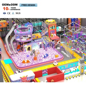 Parco giochi per bambini centro commerciale al coperto i bambini giocano parco divertimenti grande attrezzatura per il divertimento della famiglia dove i sogni diventano realtà - Product Image 2