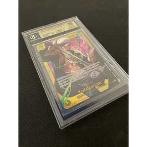 One Piece Royal Bloodline Trafalgar Law OP10-119 SEC BGS 10 [ENG] Material de Papel 2025 - Product Image 2