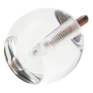 Leg Cabinet Legs 2.36 Inch/6 Cm Oval Transparent Acrylic Sofa Leg Footstool Cabinet Bedside Table DIY Furniture Leg Set Set Of 4