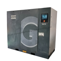 Compresor de aire de tornillo sin lubricación Atlas GA7 VSD + FF TM usado, modelos de Motor portátil GA11 GA15 GA22 GA30 GA37 GA45 GA55