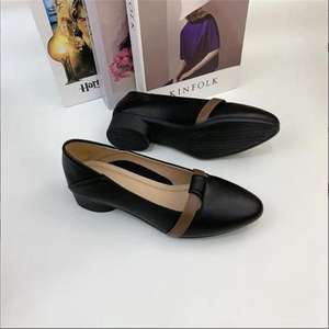 Zapatos planos cómodos para mujer, <span class=keywords><strong>mocasines</strong></span> transpirables de primavera y verano con punta de estilo Formal de <span class=keywords><strong>Color</strong></span> sólido puntiagudo - Product Image 5