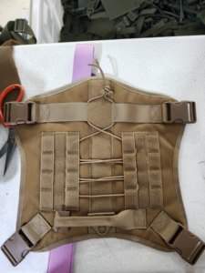 Dog Tactics Trainer Training Vest <b>Backpack</b> Harness Perro Para Accessories Big Dog Harnesses - Product Image 4