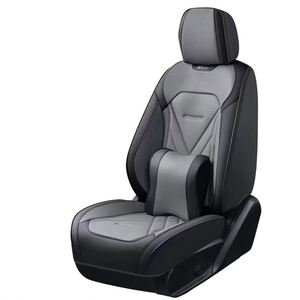 Housses de siège de voiture de luxe en cuir PU, ensemble complet 5 places, livraison rapide, universelles toutes saisons - Product Image 3