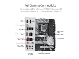 AS-US STRIX Z590-A GAMING WIFI Refurbished Motherboard <b>DDR4</b> ATX Four Channels 128GB <b>RAM</b> 11th 10th Gen LGA1200 Socket As-Us Strix - Product Image 6