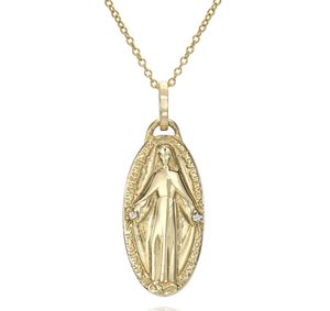 Perhiasan 925 perak Sterling kustom kalung liontin perawan <span class=keywords><strong>Mary</strong></span> kustom - Product Image 1