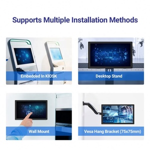 Computadora Industrial con <span class=keywords><strong>Windows</strong></span> <span class=keywords><strong>10</strong></span>, Intel Core I5 de Cuatro Núcleos, Pantalla Táctil LCD Todo en Uno, Garantía de 5 Años - Product Image 4
