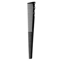 Peigne de coiffure en plastique antistatique à double denture couleur macaron pour la coupe et la séparation des cheveux chez le barbier