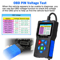 Nuevo Escáner Avanzado Jfind JF700 Pro OBD2 y Probador de Batería 2 en 1, Herramienta de Diagnóstico Automotriz con Modo 6, Modo 8 e Impresión en la Nube
