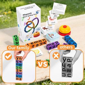 Rompecabezas de Madera, Regalos de Cumpleaños para Niños y Niñas, Bloques de Letras para Deletrear, Juego de Lógica para Niños, Prueba de IQ, Juguetes para el Desarrollo Mental - Product Image 4
