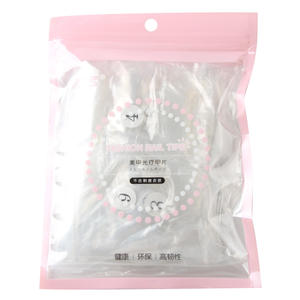 TSZS 10 Tamaños 500PCS Largo Cuadrado Transparente Uñas Media Cubierta Francés Nail Art Ballerina Tips para Mujeres - Product Image 5