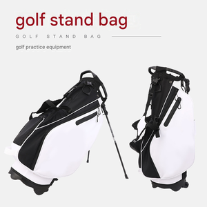 Sac de golf unisexe blanc léger et portable avec fermeture éclair, personnalisable avec logo, idéal pour clubs de golf, voyage et avion – Meilleures ventes - Product Image 1