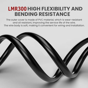 Cáp đồng trục lmr300 Chất lượng cao Ultra Low Loss truyền thông mở rộng RF Coax lắp ráp Cáp 300M một Reel nhà máy giá - Product Image 2