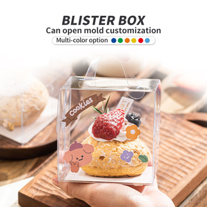 ZNBB009 Customized blister tray transparent box transparent PVC packaging box