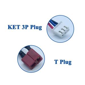 7,4 V 3000mAh 18650 piezas de batería de iones de litio de plástico para <span class=keywords><strong>Wltoys</strong></span> 10428/<span class=keywords><strong>12428</strong></span>/<span class=keywords><strong>12423</strong></span> RC Cars 2S 7,4 V 144001 124017 juguetes eléctricos - Product Image 3