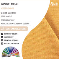 Einseitig Gebürsteter Strickstoff 100% Polyester