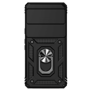 Funda Resistente para Google <span class=keywords><strong>Pixel</strong></span> 10A 9 8 Pro 7A <span class=keywords><strong>6A</strong></span>, Cubierta Protectora Resistente con Anillo Deslizante para Cámara y Soporte - Product Image 5