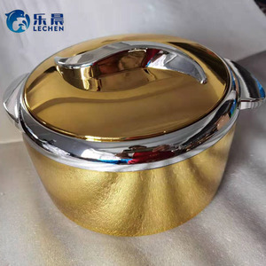 Bộ Giữ Nhiệt Đồ Ăn Mạ Vàng, Bộ Giữ Nhiệt Đồ Ăn Giữ Nhiệt, Hộp Cơm Trưa Cách Nhiệt, Bộ 3 Chiếc (1.5L/2.0L/2.5L) - Product Image 2