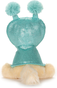 Dunia lucu 5 inci Pomeranian anjing boneka hewan menyenangkan gaya mewah cheerleader Set seragam hadiah sempurna untuk anak perempuan anak-anak - Product Image 6