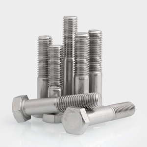 สลักเกลียวหกเหลี่ยมเหล็กอัลลอยความแข็งแรงสูงสำหรับ Din933การเชื่อมต่อโครงสร้างเหล็กก่อสร้าง - Product Image 5