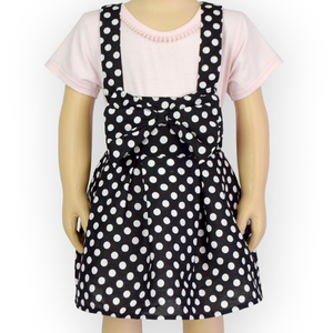 Vestido de Tirantes para Bebé Niña, Diseño Personalizado, Color Rojo, Estampado Digital, Sin Mangas, Espalda Descubierta - Product Image 6