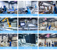 T.Y.L  Perangkat Generator Tenaga Surya Rumah Tangga Off-Grid Monocrystalline Silicon Lithium Ion MPPT Sistem Penyimpanan Baterai Inverter PV