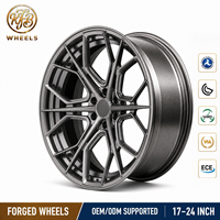 Jantes de voiture KFB en gros, prix compétitif, 5x108 5x112 5x114.3 5x120, finitions personnalisées pour Mazda RX-7 FD3S RX-8 SE3P, jantes forgées