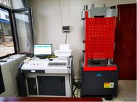 Máquina de Ensayo Universal WAW-300B, Capacidad de 300kN, Pruebas de Tracción, Compresión y Flexión de Metales y Plásticos, 1 Año de Garantía, Origen China