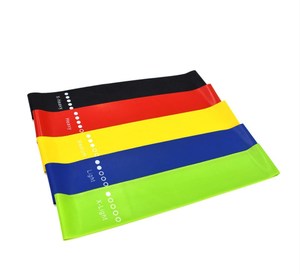 Bộ của 5 Multi-Màu sắc TPE kháng vòng lặp tập thể dục ban nhạc mini hip ban nhạc Bộ - Product Image 5