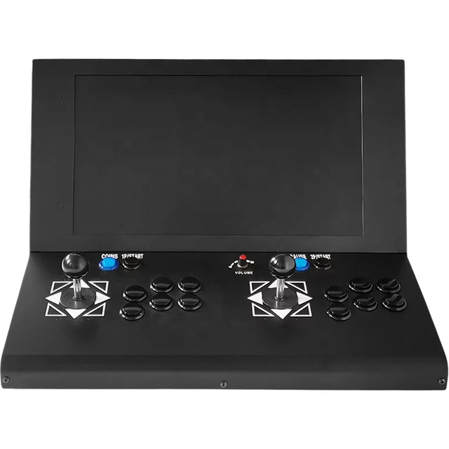 Retro Arcade Game Machine Pan Box 5001-10000 One TV Game Console Coin-operated 19-inch Screen Supports 2 Players US/Japan Plug
