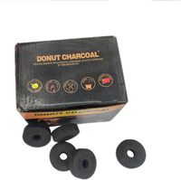 Charbon à chicha en bois de fruit de 40 mm - Allumage rapide, longue durée, charbon à chicha pour bar, salon, maison