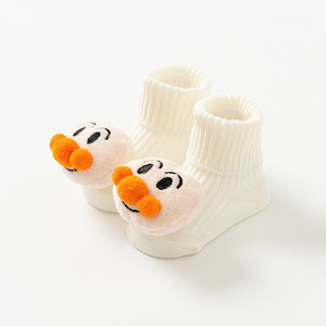 <span class=keywords><strong>Calcetines</strong></span> de Algodón Suaves para Recién Nacidos, Antideslizantes, de Media Pantorrilla, con Dibujos Animados, para Bebés - Product Image 4