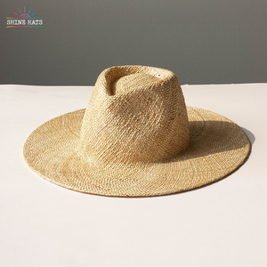 Shinehats 2024 OEM <span class=keywords><strong>Sombrero</strong></span> de Paja Panamá Personalizado Unisex con Ala Ancha para Verano, Playa y Deportes - Product Image 2
