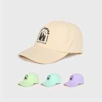 Casquettes personnalisées avec logo, 5 panneaux, 100% coton, douces, non structurées, visière incurvée, gorras, casquette de baseball brodée personnalisée