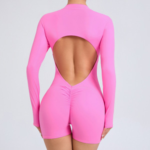 Mono Deportivo para Mujer 2025, Efecto Levanta Glúteos, Secado Rápido, Diseño sin Costuras con Espalda Descubierta, Body de Yoga, Body de Fitness, Gran Venta - Product Image 6