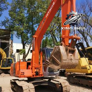 Mini-excavatrice Hitachi EX120 d'occasion, marque japonaise d'origine, 12 tonnes, sur chenilles en caoutchouc, taille moyenne, modèle 2021, godet de 0,6 m - Product Image 5