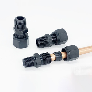 ข้อต่อท่อปลายตรงเหล็กคาร์บอนแบบใหม่พร้อม2 3 4จุดอุปกรณ์ไฮดรอลิกประเภทปลอกการ์ดสำหรับการเชื่อมต่อแบบตร<span class=keywords><strong>ง</strong></span> - Product Image 5