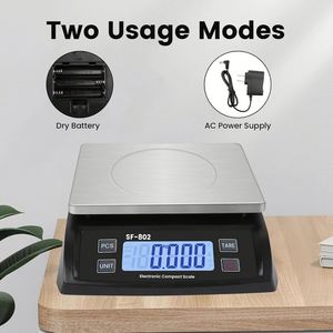 Báscula Electrónica de Cocina 30kg 1g, Báscula Digital para Paquetería con Pantalla LCD, Personalizable OEM, Garantía de 2 Años - Product Image 5