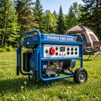 Générateurs diesel Weichai à cadre ouvert, silencieux, compatibles Yuchai 18KW, bleus, avec télécommande et ATS – Offre Spéciale